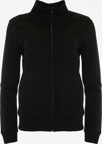 BIG STAR Zip-Up Hoodie 'CHITA' in Black: front