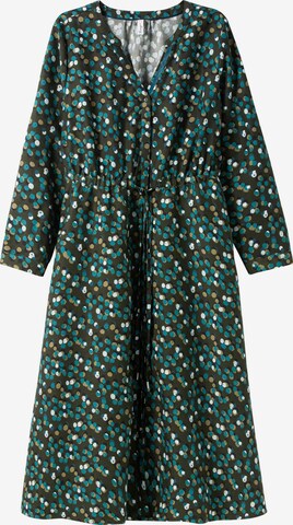 SHEEGO Shirt dress in Green: front