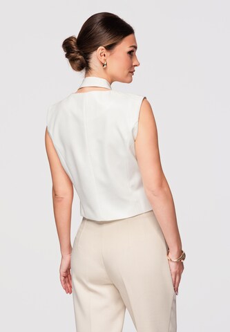 Ombre Bodywarmer 'OW-VE-E0004' in Wit