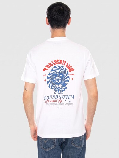 FARAH T-Shirt 'MORWEEN' en S en blanc, Vue avec produit