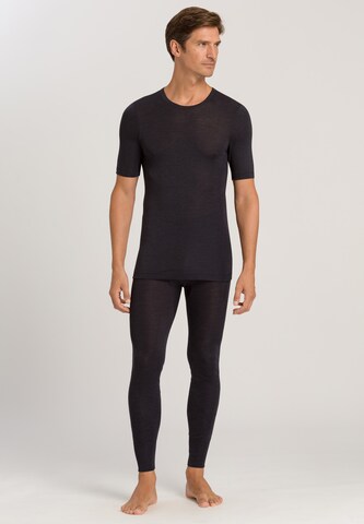 Hanro - Base Layer 'Woolen Silk' em cinzento