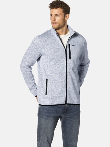 BABISTA Fleece jas in Blauw: voorkant