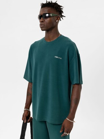 T-Shirt 'Japanese Iris' VAMOS CLO en vert