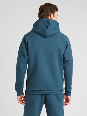 ADIDAS PERFORMANCE Athletic Zip-Up Hoodie 'Italy Travel' in Blue