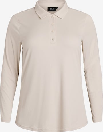 bēšs Zizzi Blūze 'MAJELICA': no priekšpuses