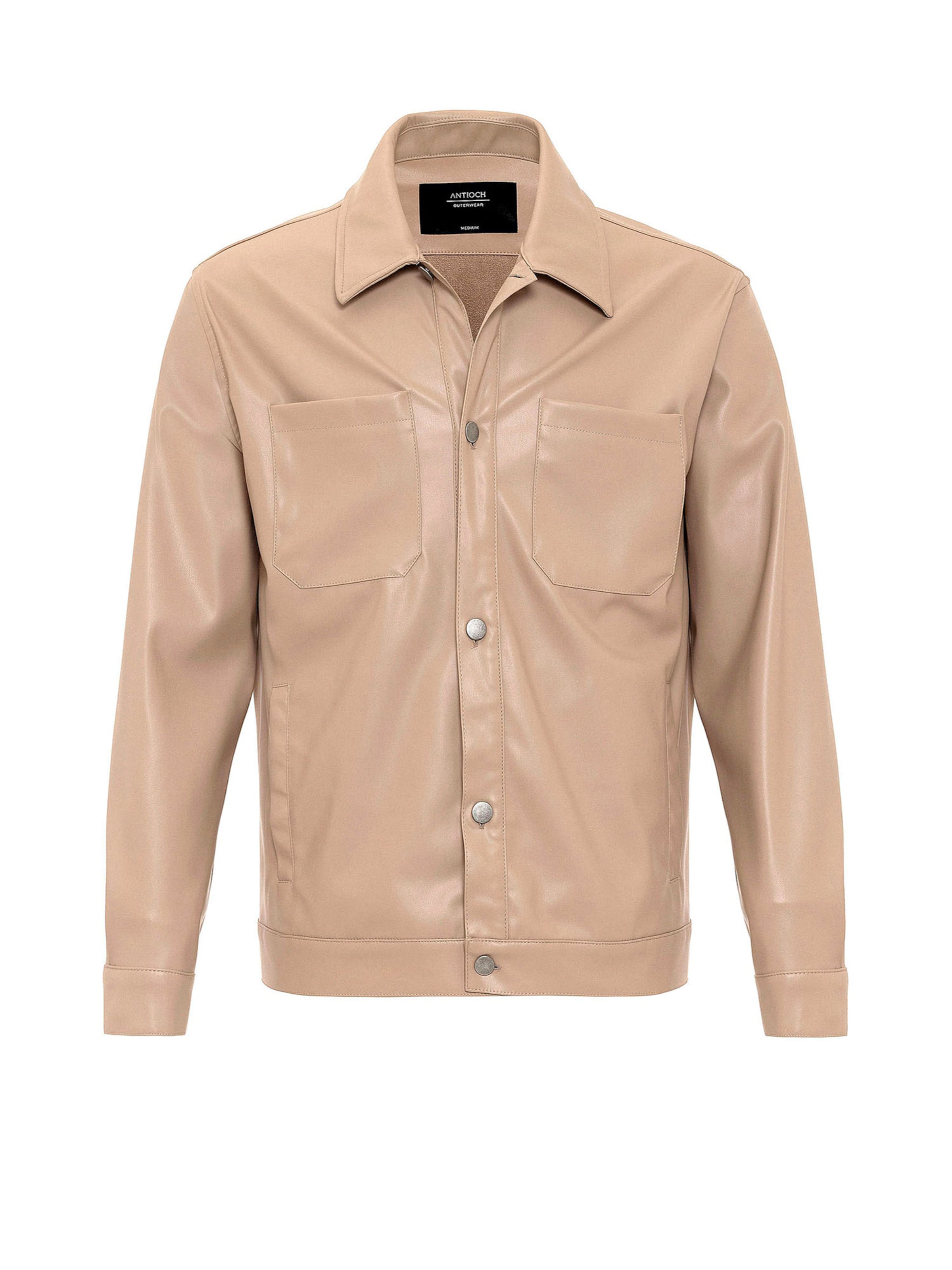 Giacca di mezza stagione di Antioch in beige: frontale