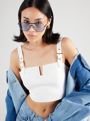 Hoermanseder x About You Top 'Bora' in White