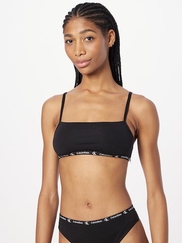 Bustier Soutien-gorge Calvin Klein Underwear en gris : devant