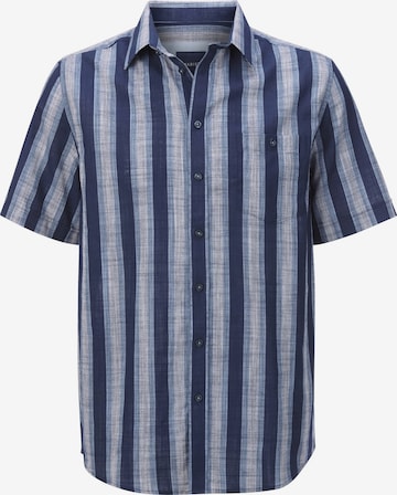 BABISTA Regular fit Overhemd 'Bellanza' in Blauw: voorkant