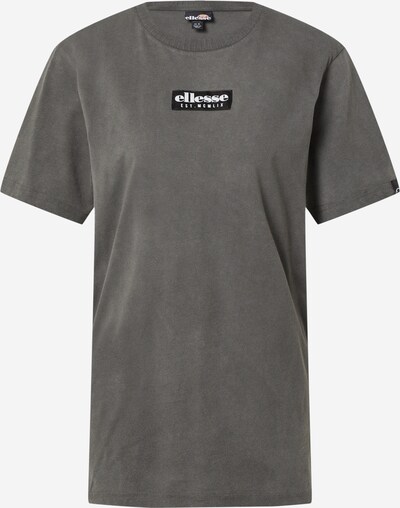 ELLESSE T-shirt 'Stampato' en gris basalte / noir / blanc, Vue avec produit