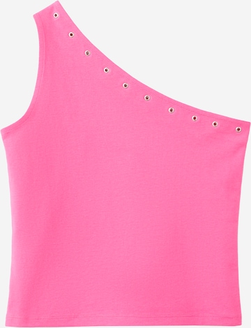 MANGO KIDS Top in Roze: voorkant