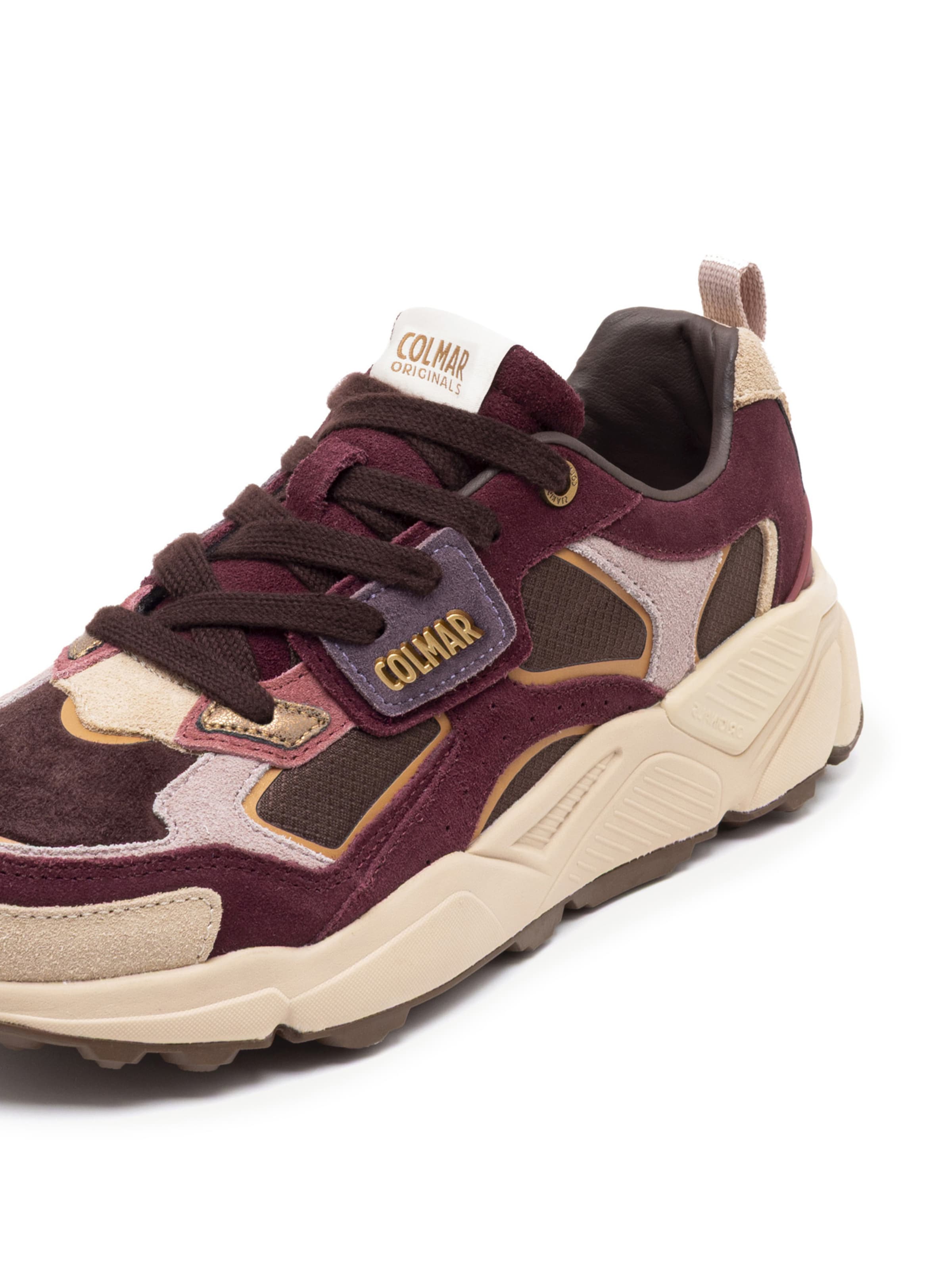 Sneaker bassa 'Garner Fate' di Colmar in rosso: lato