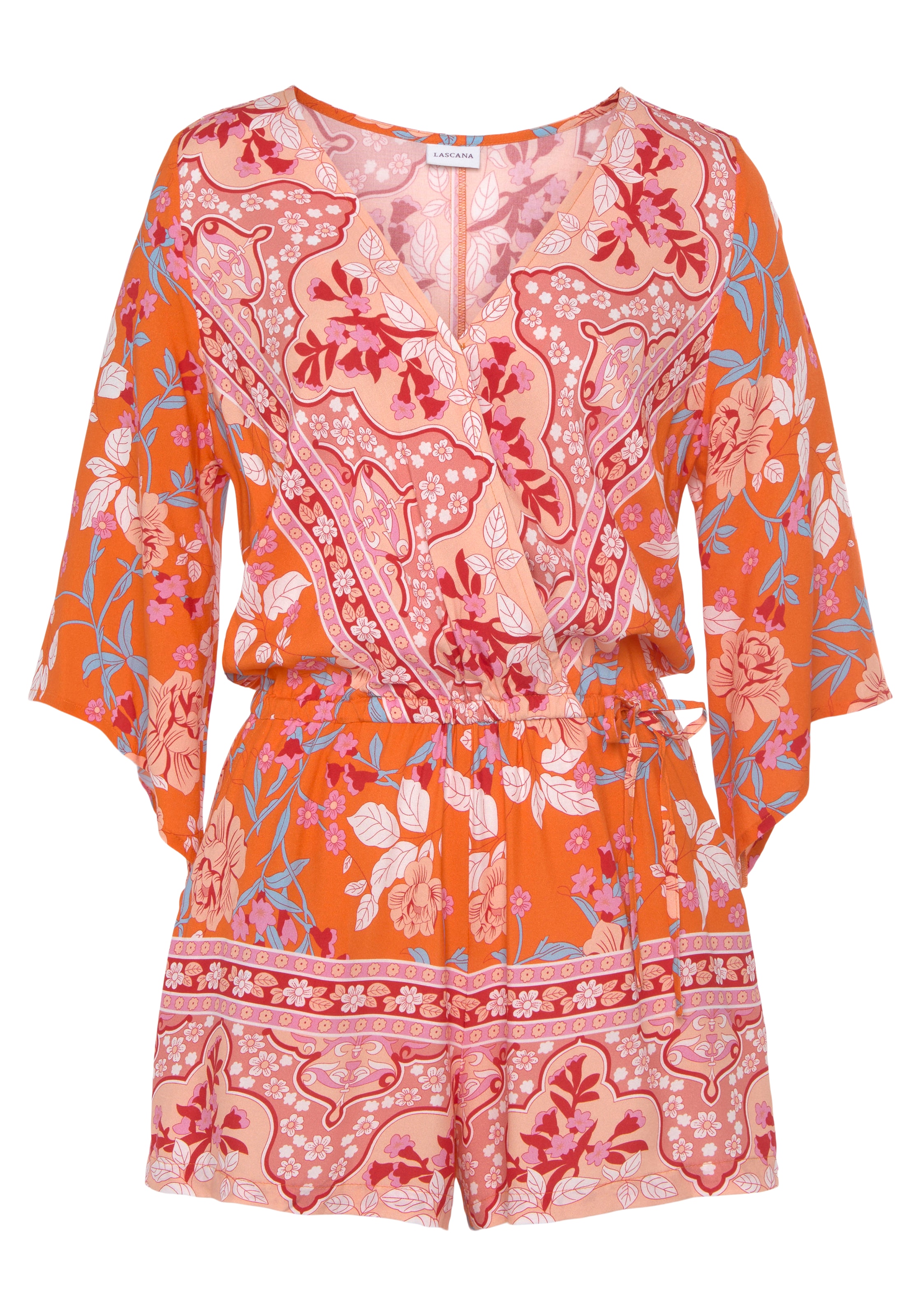 LASCANA Overal - Oranžová: predná strana