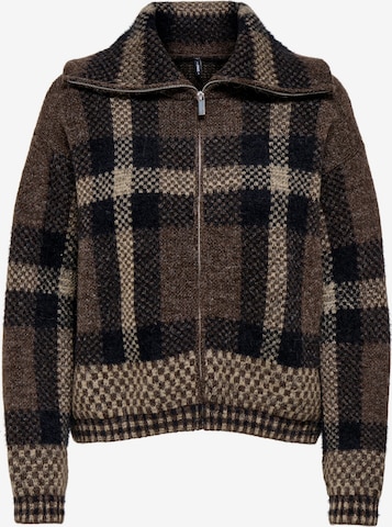 Cardigan 'ONLMaroon' ONLY en marron : devant