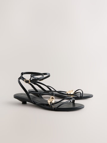Next Sandalen met riem 'Forever Comfort' in Zwart