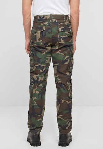 Brandit Slim fit Cargo trousers in Green