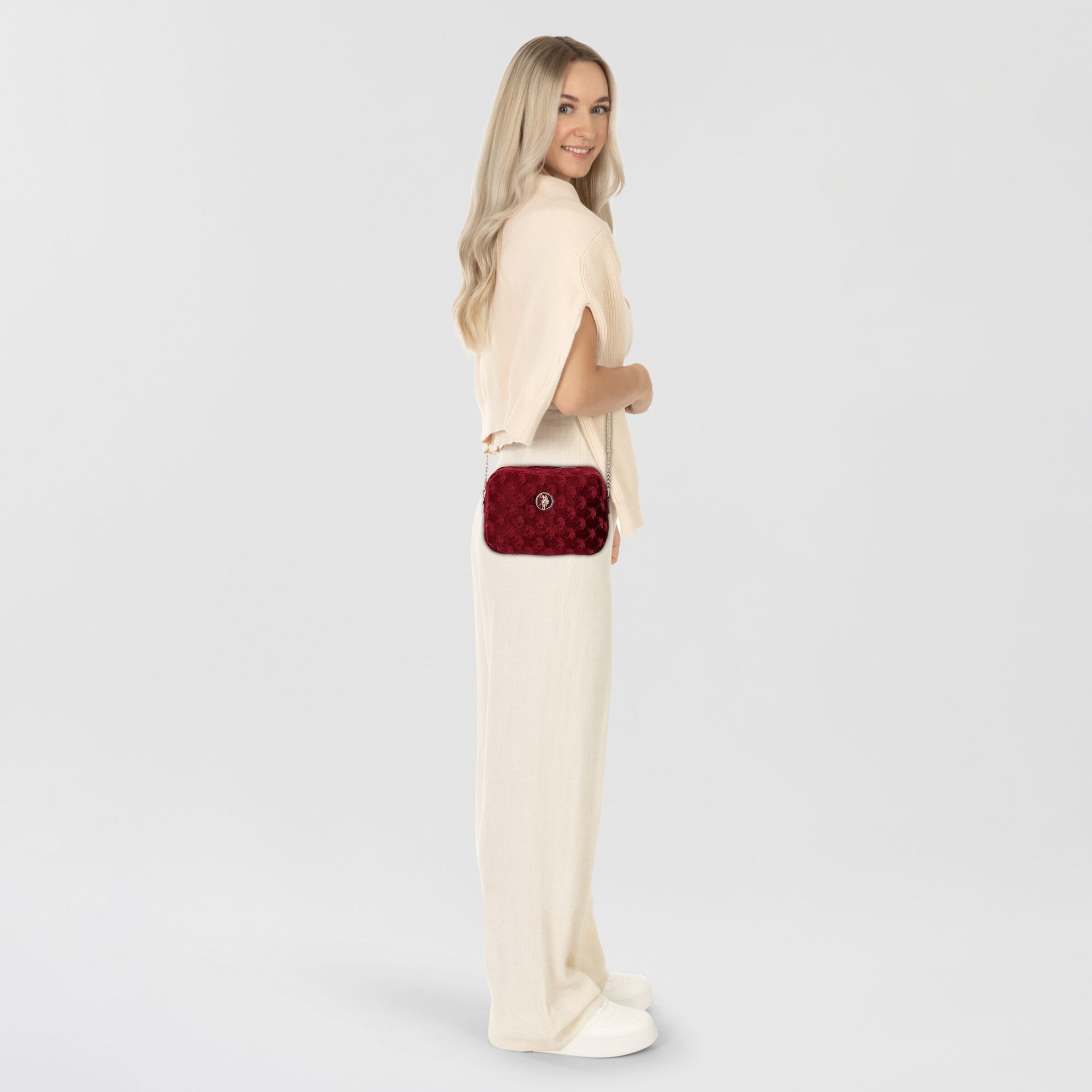 Sac à bandoulière 'New Ceremony' U.S. POLO ASSN. en rouge : devant