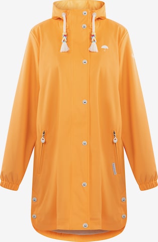 Schmuddelwedda Raincoat in Orange: front