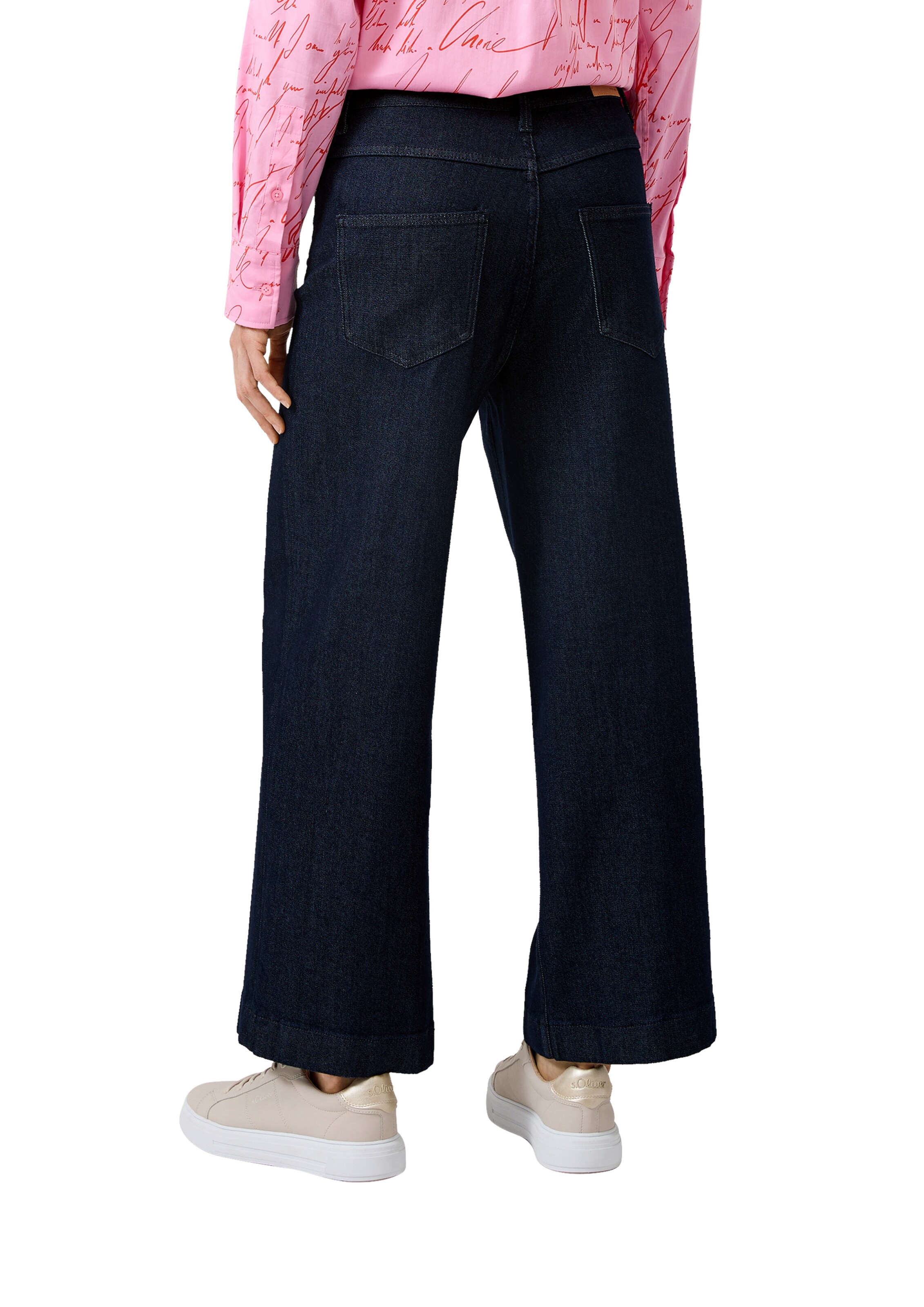 Wide Leg Jean 'Suri' s.Oliver en bleu