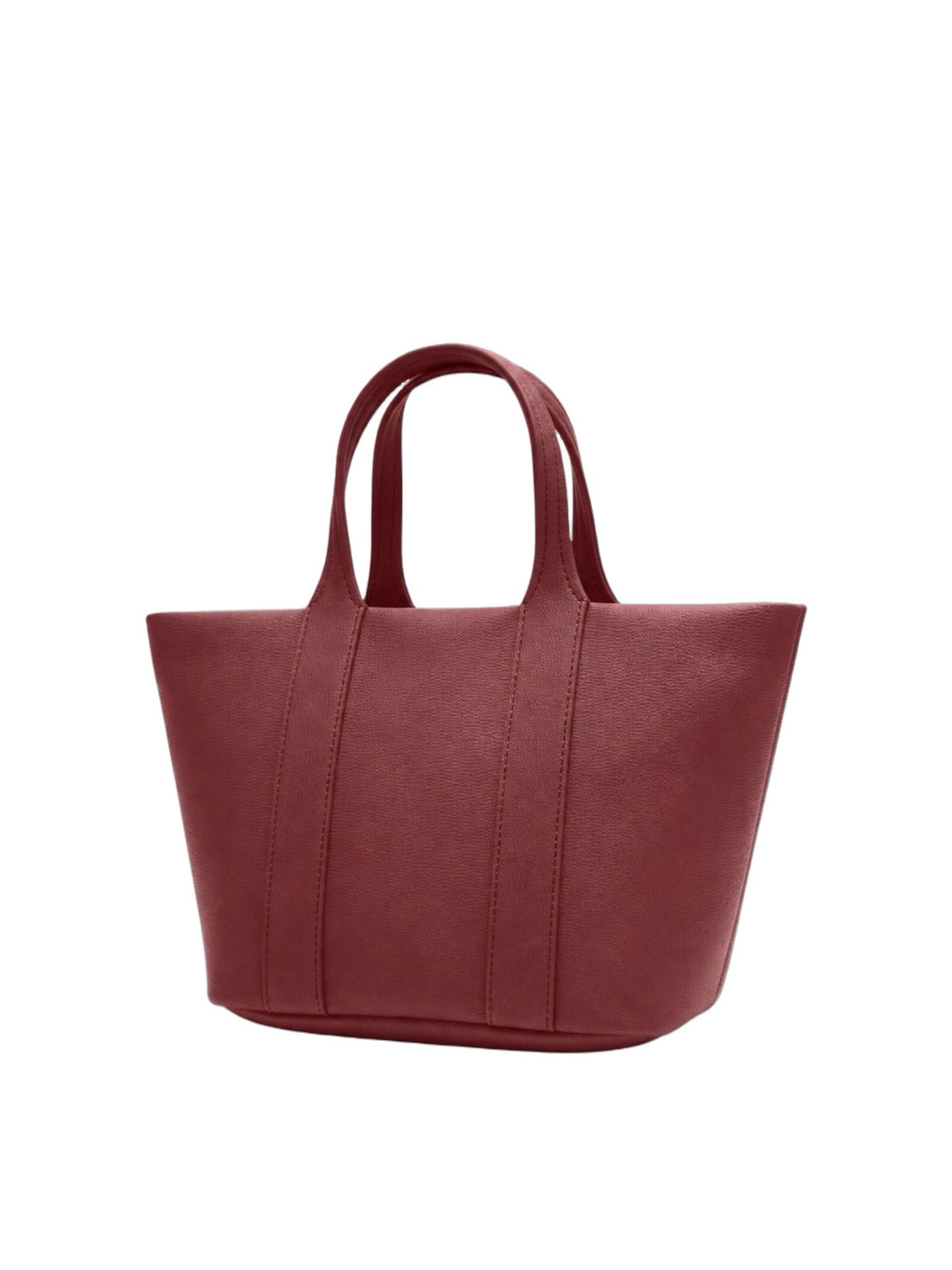 LACOSTE - Shopper 'Lacoste Sac à Bandoulière Femme Bordeaux' en rojo