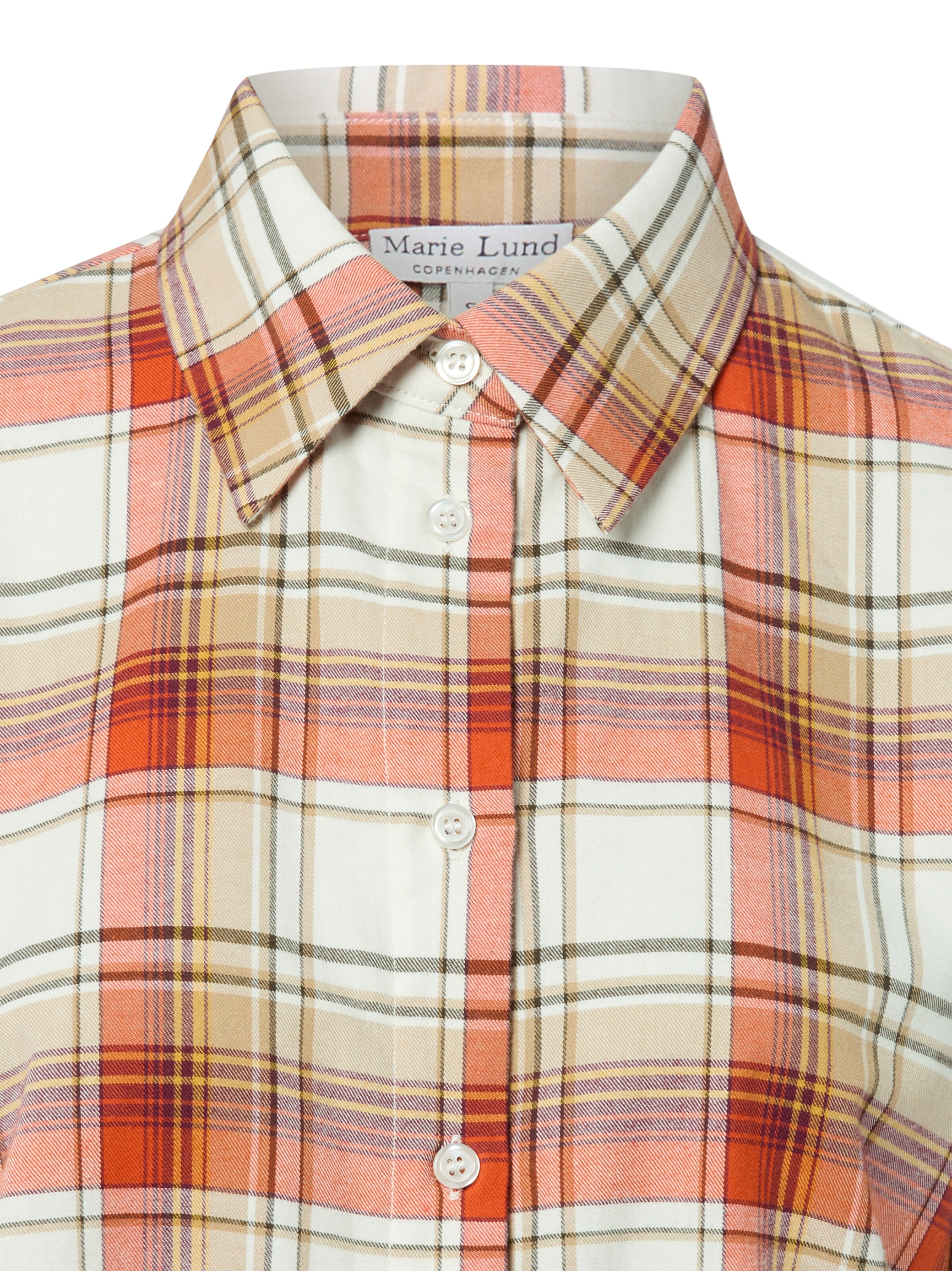 Marie Lund Blouse in Orange