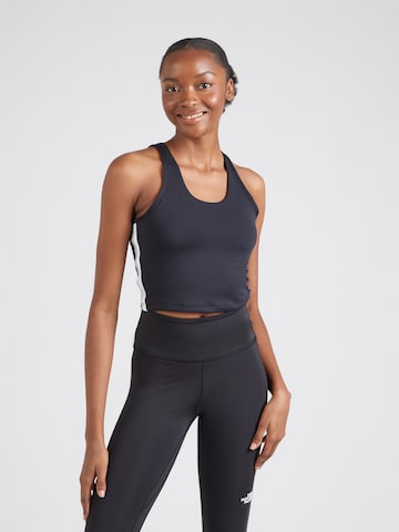 UNDER ARMOUR Спортен топ 'Motion' в черно: отпред