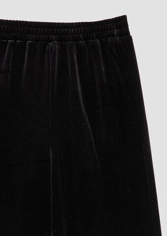 s.Oliver Wide leg Broek in Zwart