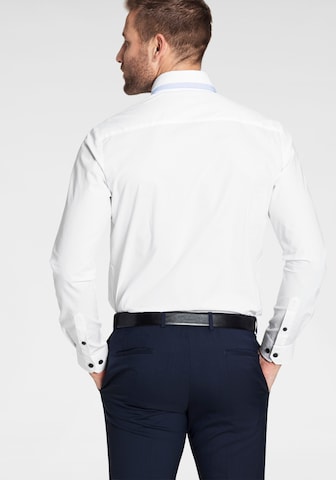 BRUNO BANANI Slim Fit Businesshemd in Weiß