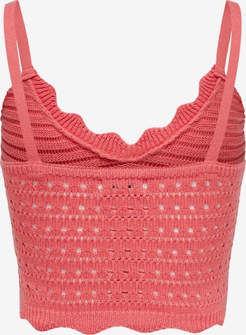 JDY Knitted top 'IDA MARIE' in Pink