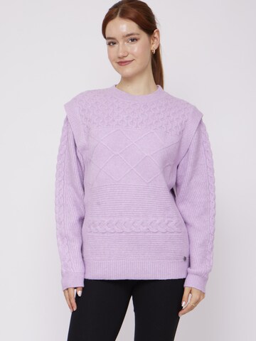 VICCI Germany Sweater in Purple: front