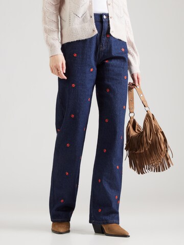 PIECES - regular Vaquero 'PCJAVA' en azul: frente