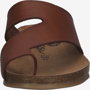 COSMOS COMFORT T-Bar Sandals in Brown