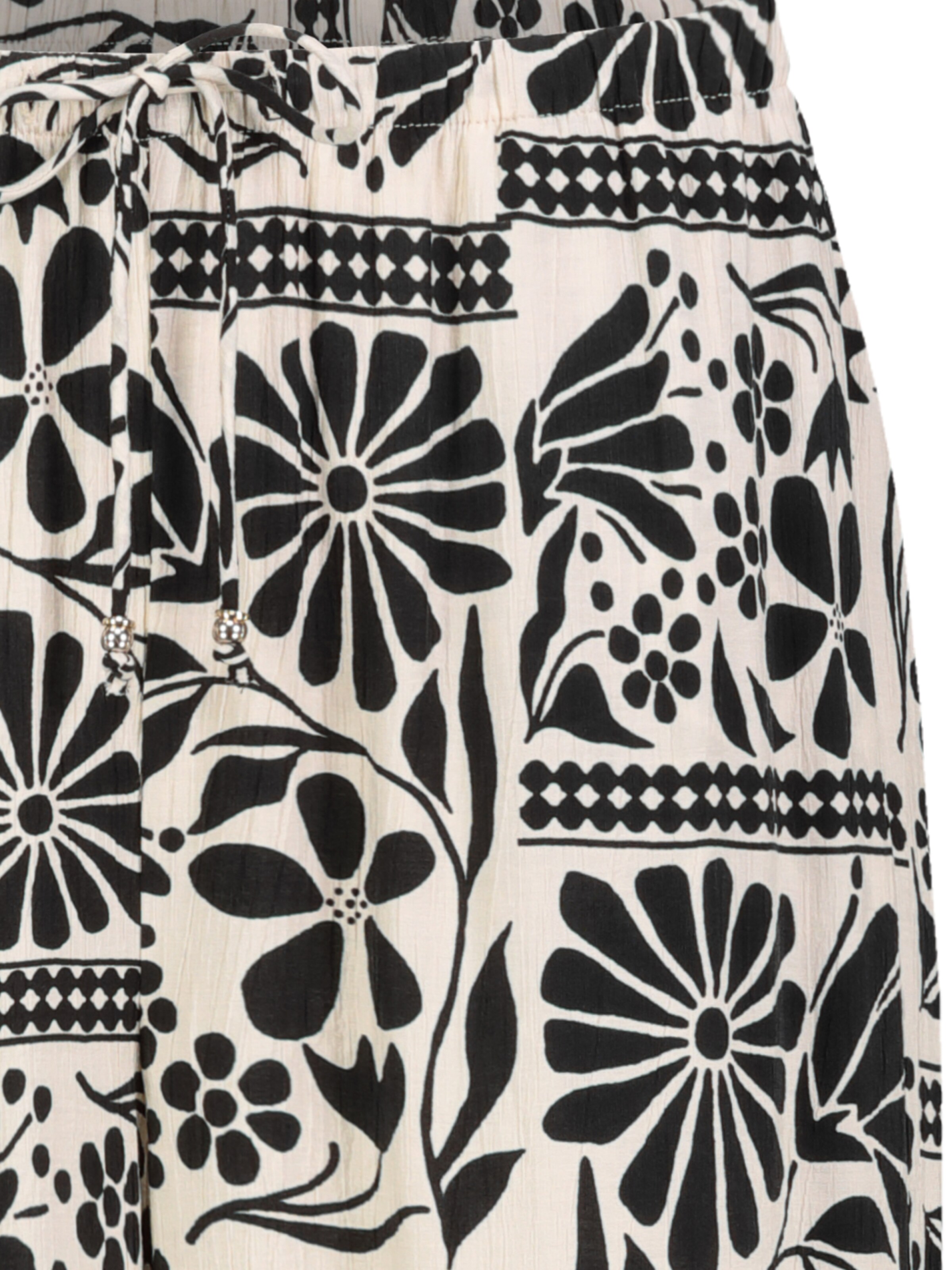 Eight2Nine Wide Leg Hose in Schwarz