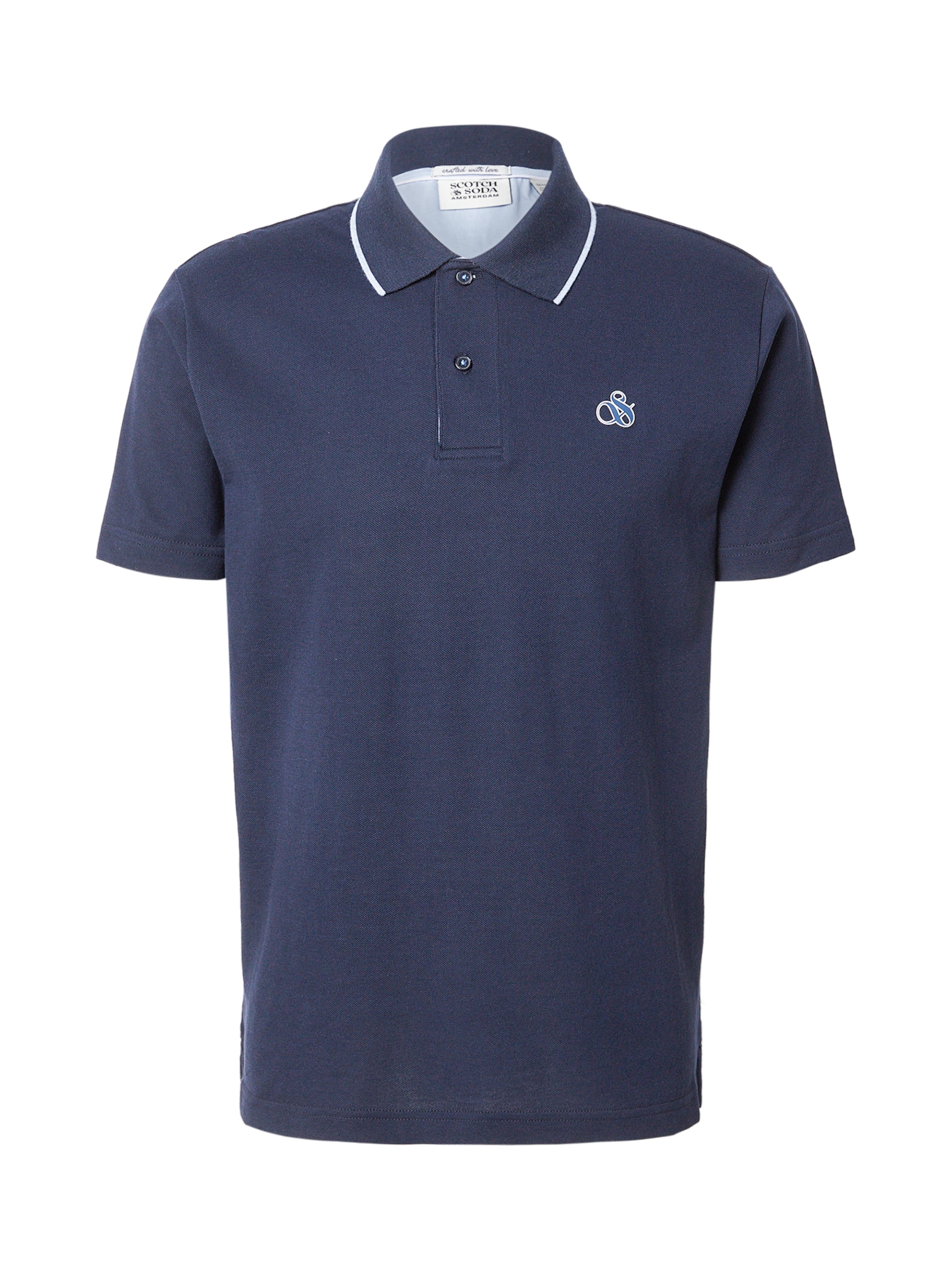 SCOTCH & SODA Футболка в Черный: спереди