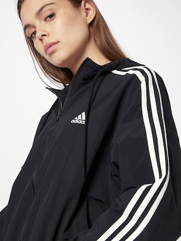 melns ADIDAS SPORTSWEAR Sporta jaka 'Essentials'