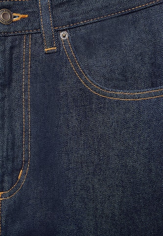 Baggy Jeans de la Pull&Bear pe albastru