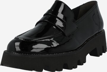 Paul Green נעלי סליפ-און בשחור: מלפנים