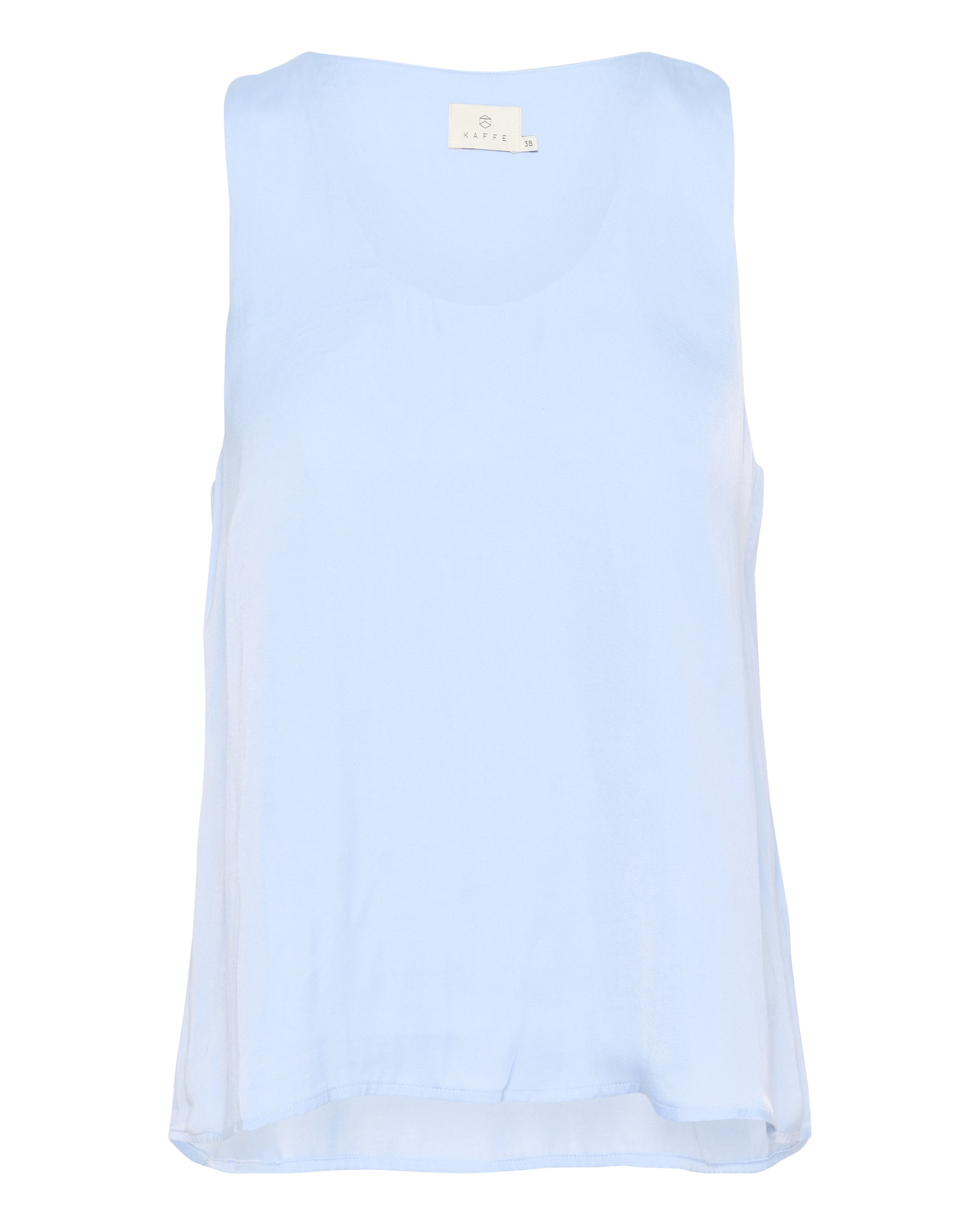 Kaffe Topp 'Allie' i blå: framsida