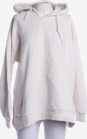 GANNI Sweatshirt & Zip-Up Hoodie in M in White: front