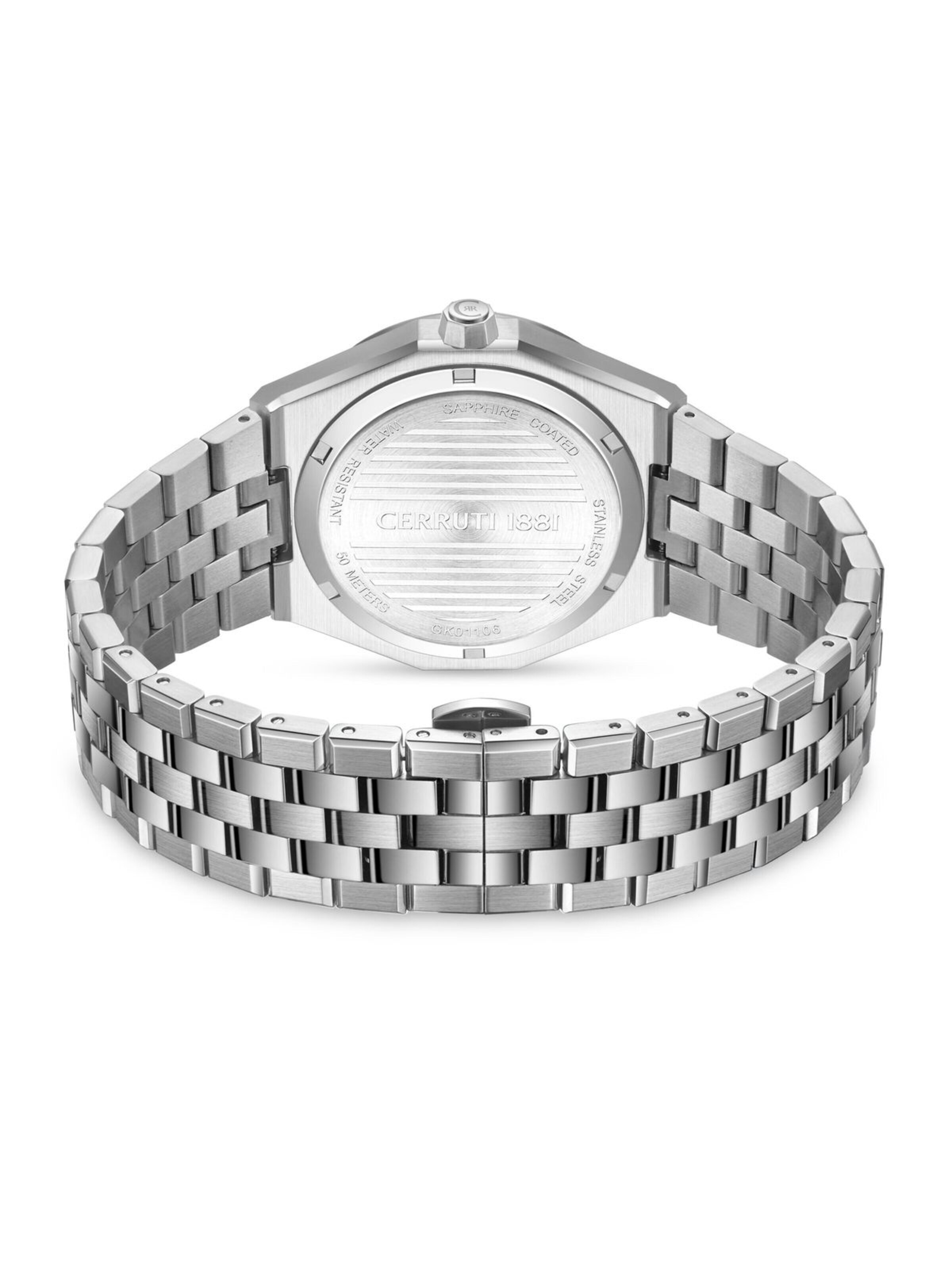 CERRUTI 1881 Analog watch 'Function watch Ravello' in Silver