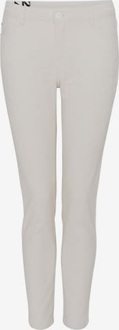 OPUS Slimfit Jeans 'Evita' in Wit: voorkant