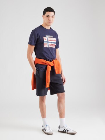 NAPAPIJRI - Camiseta 'S-LARI' en azul