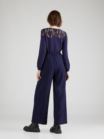ABOUT YOU Wide leg Trousers 'Mila' in Blue