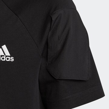 ADIDAS SPORTSWEAR Funktionsskjorte 'Designed For Gameday' i sort