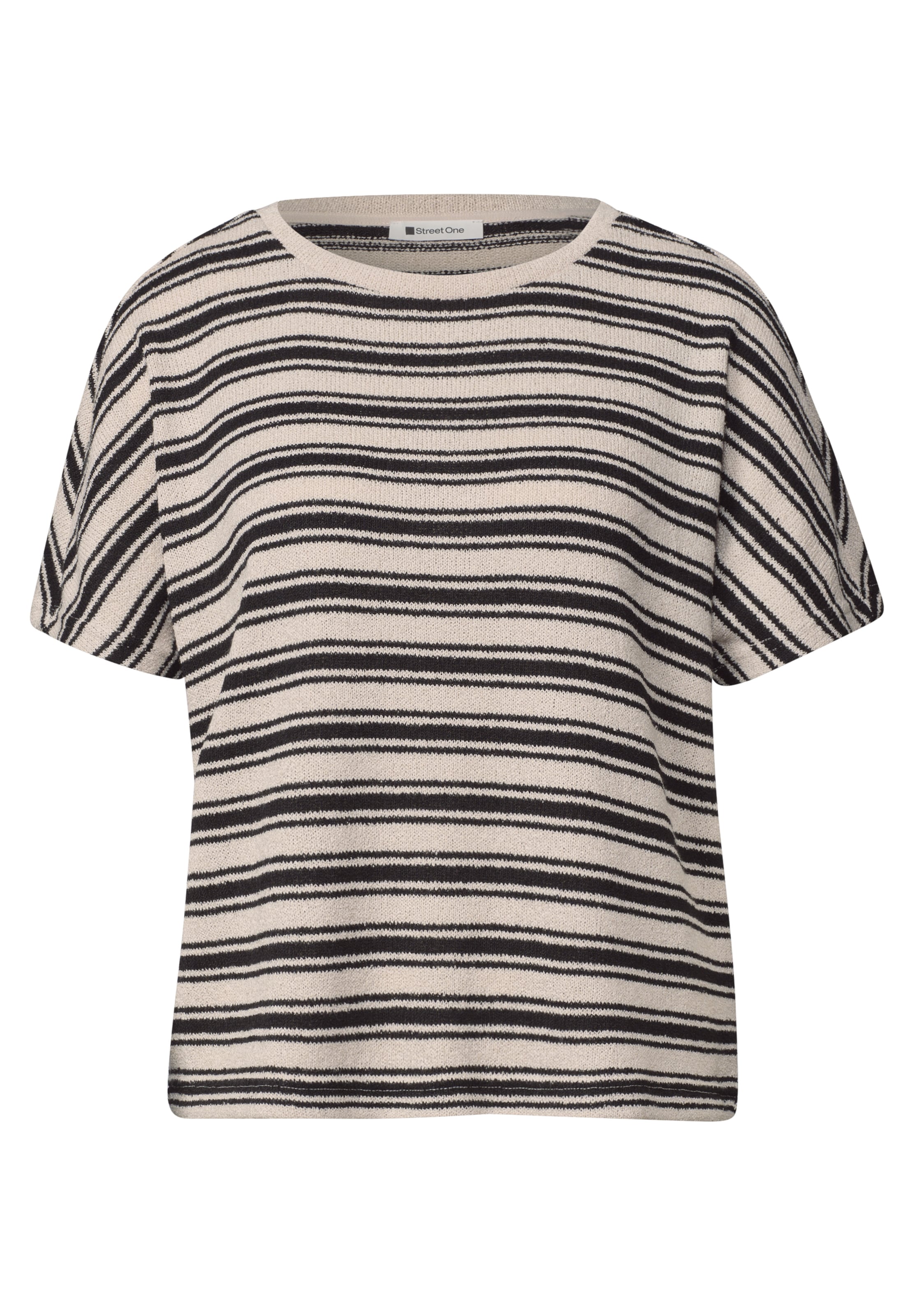 STREET ONE Shirt in Black: front