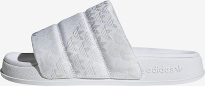 ADIDAS ORIGINALS Natikače s potpeticom 'Adilette Essential' u bijela, Pregled proizvoda
