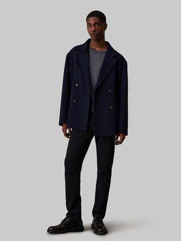 Calvin Klein Übergangsmantel (GOTS) in Schwarz