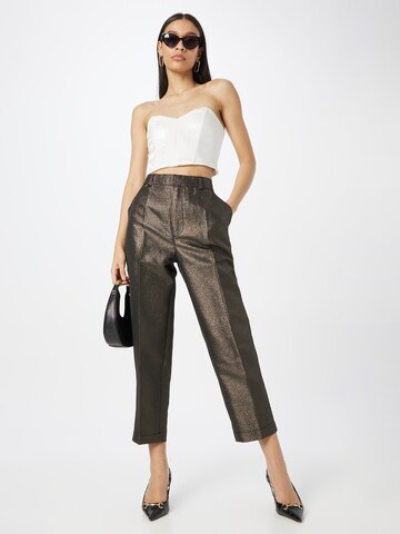 GAP Regular Pleat-front trousers in Brown