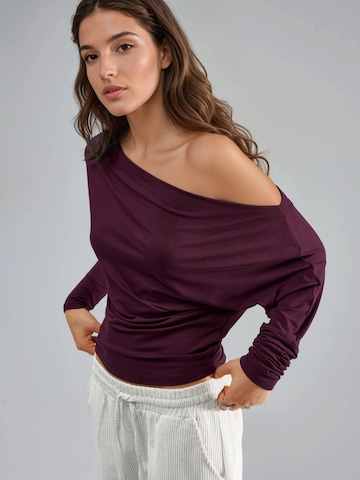 Busem Blouse in Lila
