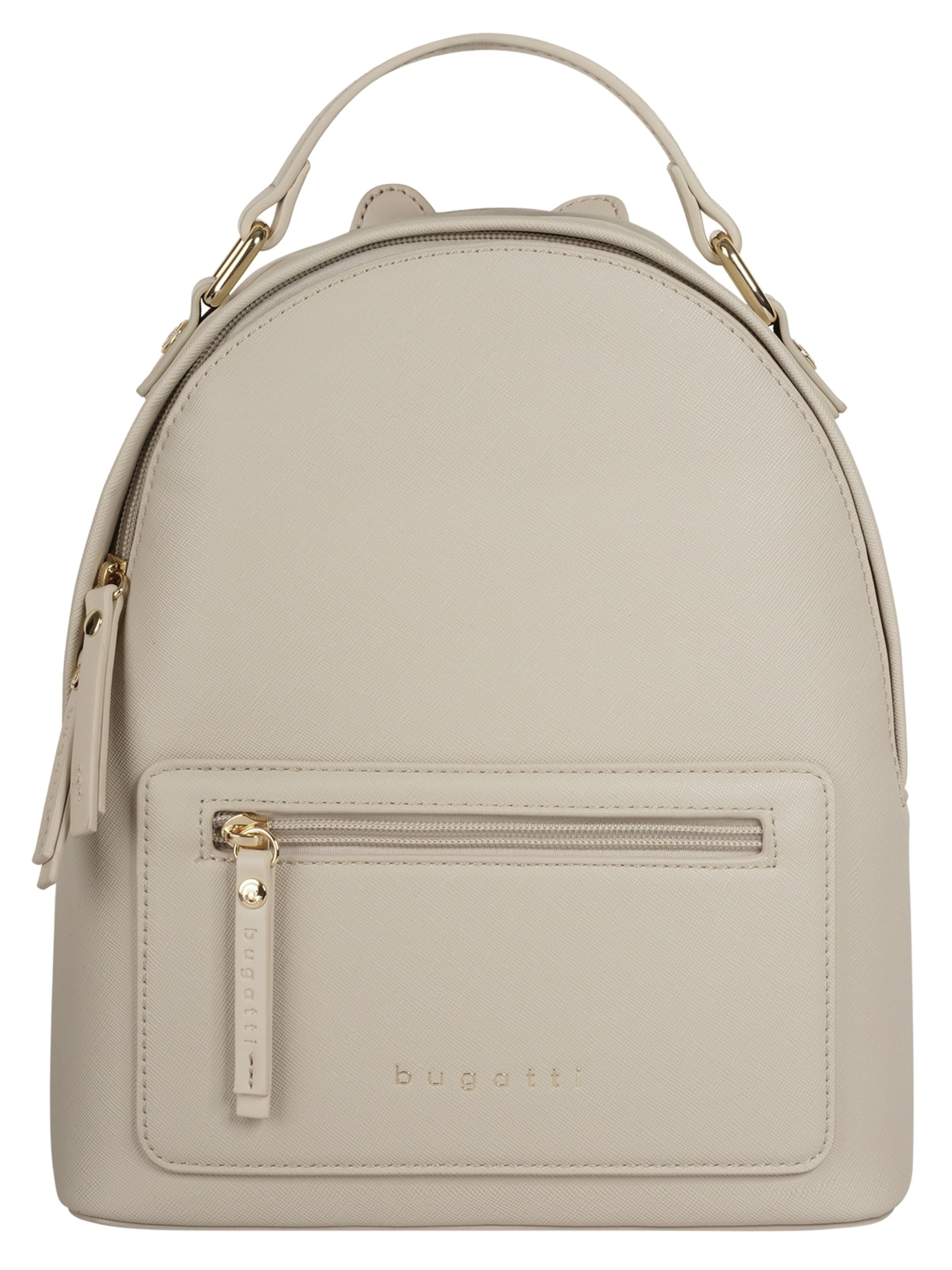 Sac à dos 'ELLA SAFFIANO' bugatti en beige : devant